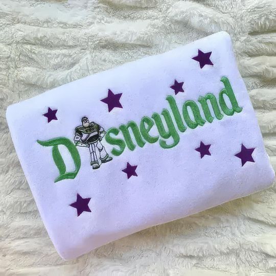 Buzz Lightyear Toy Story Embroidered Shirt, Disney World Crewneck Sweatshirt, Toy Story Characters Shirt, Magic Kingdom Gift