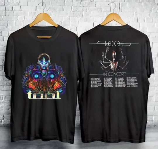 Discover Vintage 2023 Tool World Tour 2023 T-shirt, size S-5XL