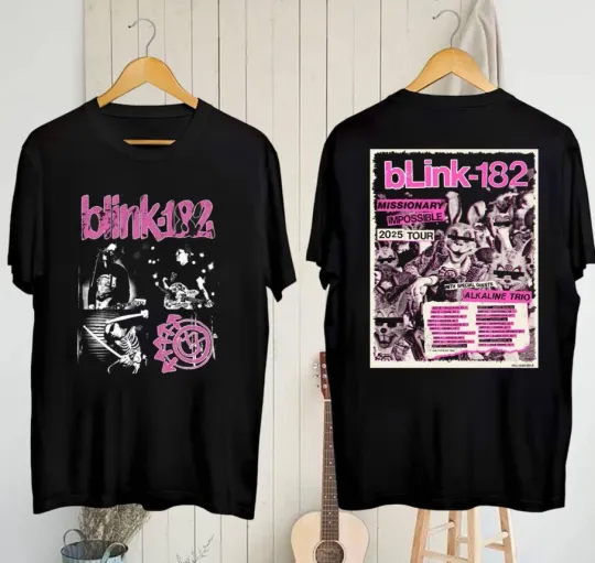 B182 Missionary Impossible 2025 Tour T-shirt