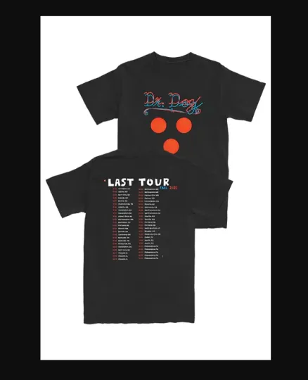 Discover Dr. Dog Band Last Tour Date T-shirt