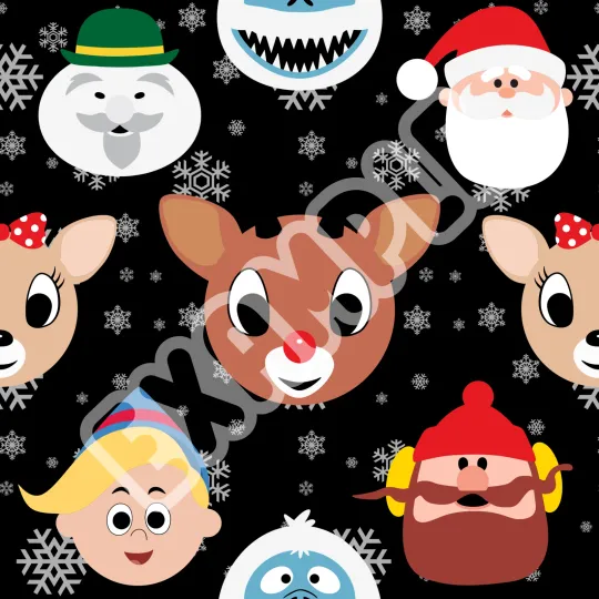 Discover Classic Rudolph Red Nosed Reindeer Christmas Yoga Band Leggings OS Plus