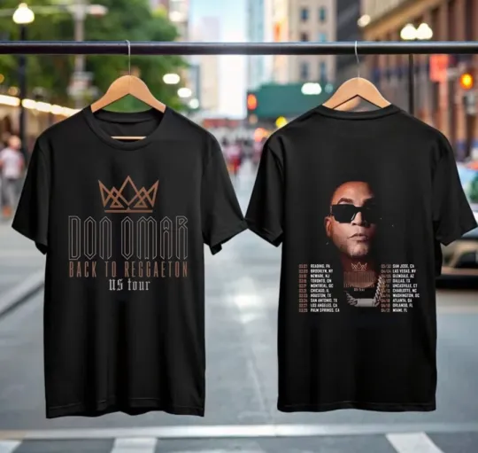 Discover Don Omar Back to Reggaeton Tour T-shirt