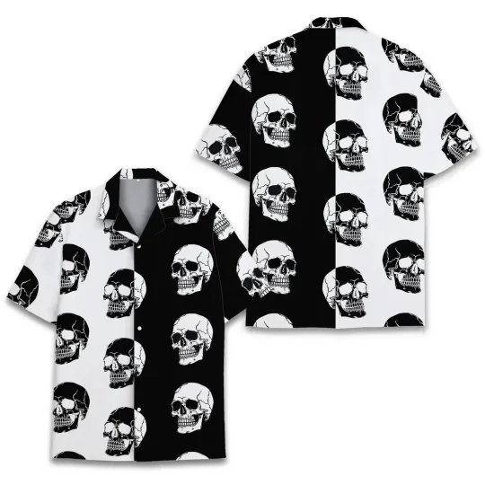Discover Skull Hawaiian Shirt
