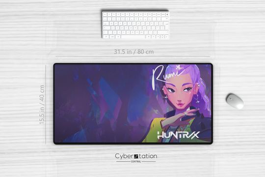 Discover KPoP Demon Hunters - Gaming Desk Mat | RUMI solo |  31.5 x 15.5 in / 22x 12in  - Huntrix | Gift Idea