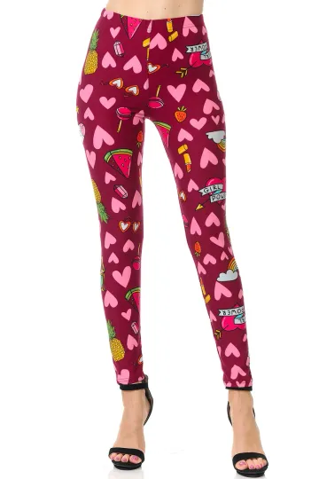 Discover Buttery Soft Unicorn Girl Power Leggings