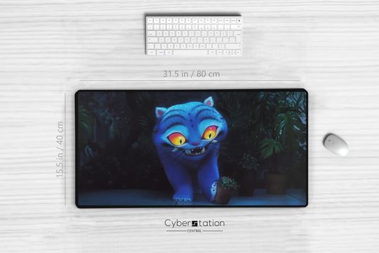 Discover KPoP Demon Hunters - Gaming Desk Mat | DERPY TIGER  |  31.5 x 15.5 in / 22x 12in  - Rumi, Zoey, Mira | Gift Idea