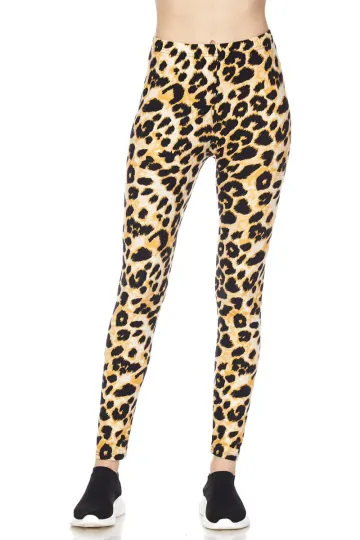 Buttery Soft Desert Leopard Leggings