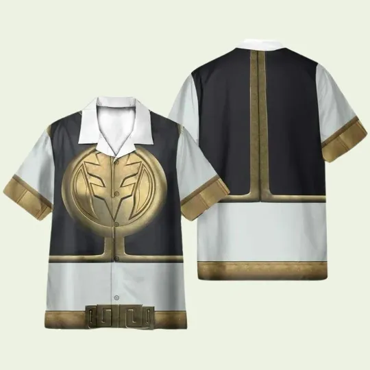 Mighty Morphin Power Rangers Movie Cosplay Hawaiian Shirt