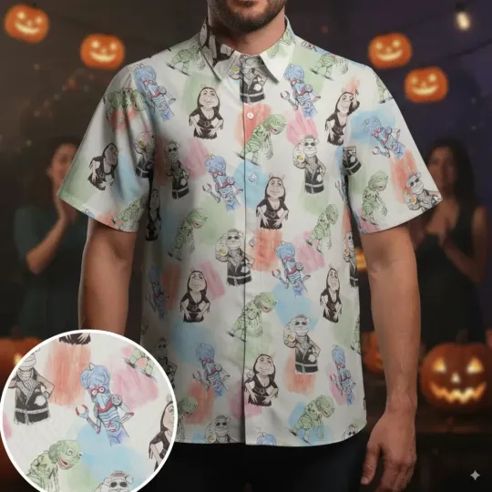 Discover Muppet Monsters Button Down Shirt