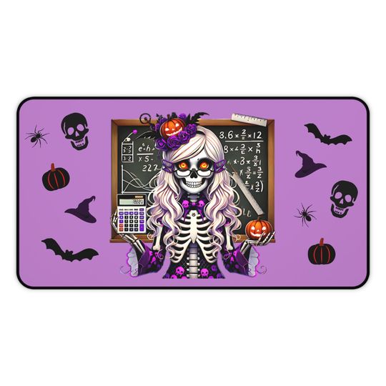 Halloween Desk Mat Teacher Gaming Mat Teacher Mouse Pad Teacher Appreciation Gift For Teacher From Student For Classroom Decor Desktok Desk
