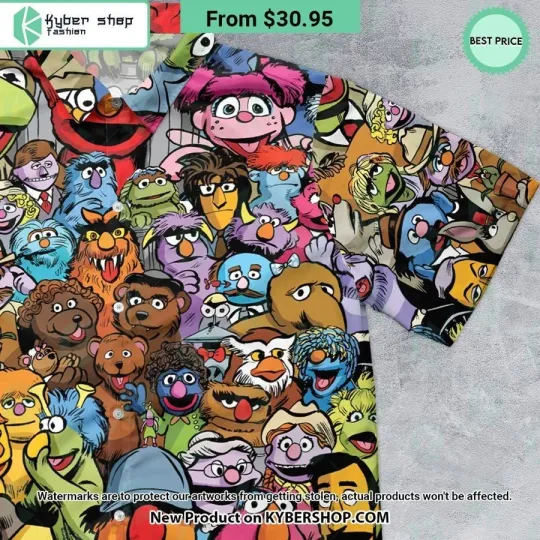 Discover All Muppets Characters Are Here Hawaiian Shirt