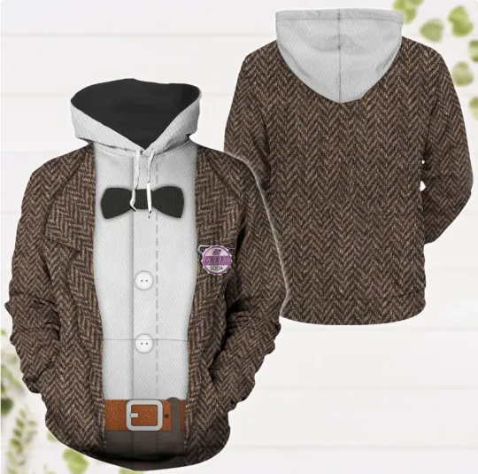 Discover Disney Up Carl Costume 3D HOODIE All Over Print US Size Christmas Day Gift