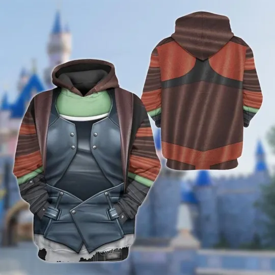 Discover Guardian Of The Galaxy Costume 3D Hoodie, Gamora 3D Cosplay Costume