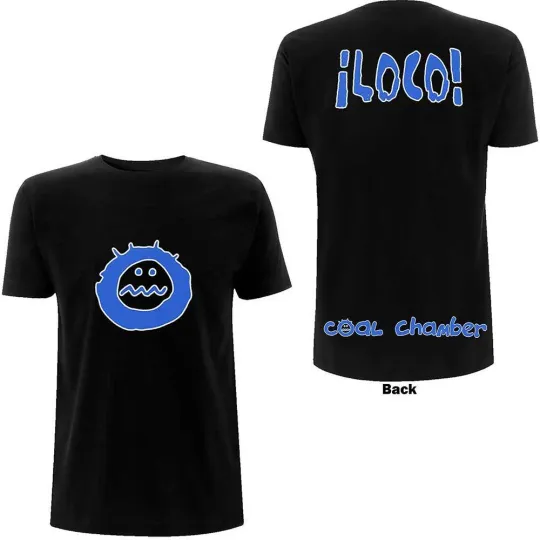 Discover Coal Chamber Unisex T-Shirt Loco Back Print