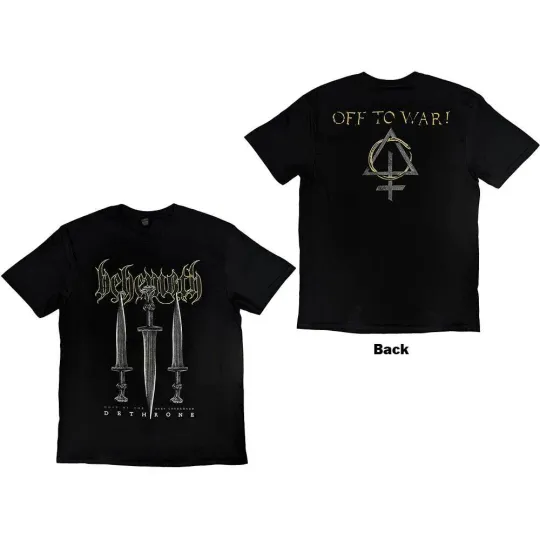 Behemoth Unisex T-Shirt Off To War Back