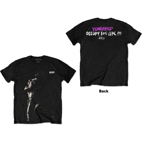 Discover Yungblud Unisex T-Shirt Occupy the UK Double Sided