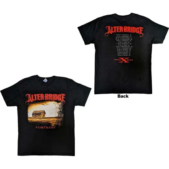 Discover Alter Bridge Unisex T-Shirt Fortress 2014 Tour Dates