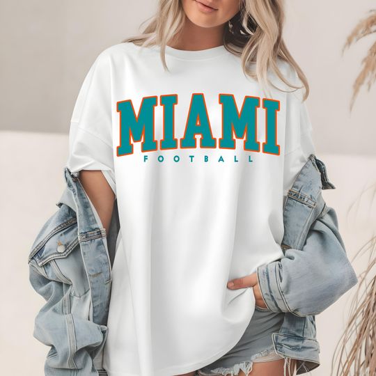 Discover Miami Football Comfort Colors T-Shirt, Sport Fan Tee, Team Spirit Shirt