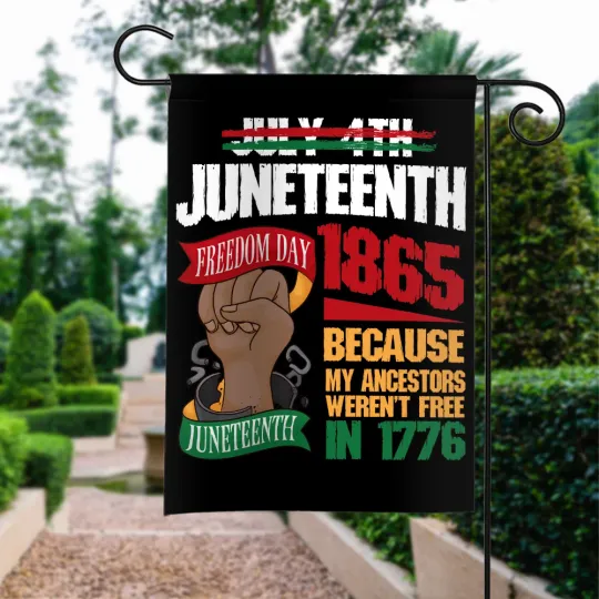 Juneteenth Flag, Black History Month Flag, Black Independence Day Freedom Flag