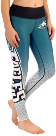 football Philadelphia Eagles Gradient Print Leggings Women's