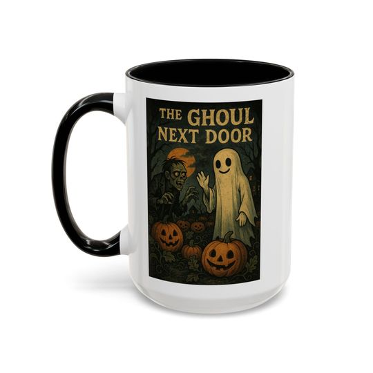 Discover Ghoul Coffee Mug: Spooky Halloween Trick or Treat Accent Mug