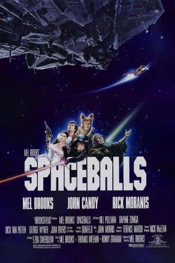 Spaceballs movie poster - Mel Brooks - 11" x 17" inches - Comedy