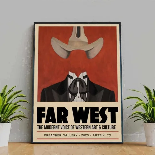 Discover Far West Tour 2025 Austin Texas Poster