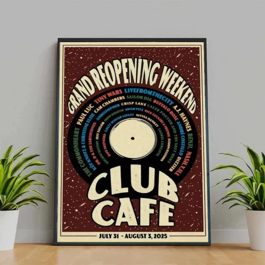 Discover Tour Summer 2025 Grand Reopening Weekend Poster