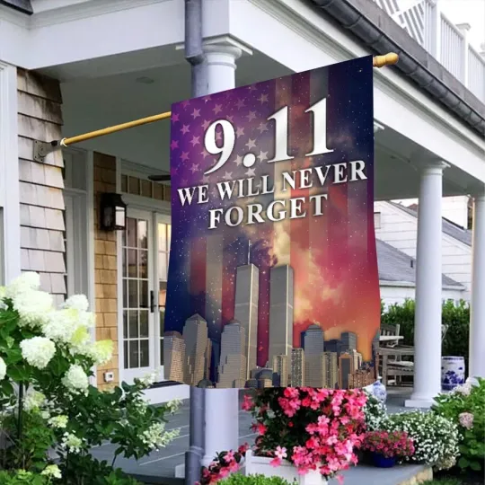 Never Forget 911 Flag, September 11th Flag, Patriot Day Flag, Patriotic Flag