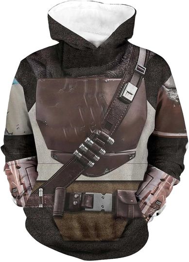 Adult Mens Toddler Kids Hoodie Star 3D Print Cosplay Pullover Sweatshirt