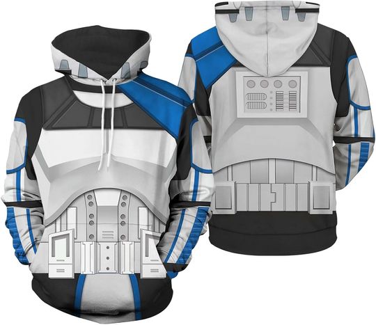 Discover Halloween Horror Hoodie for Men Women – Scary Movie Sweatshirt – Creepy Cosplay Pullover Gift Unisex