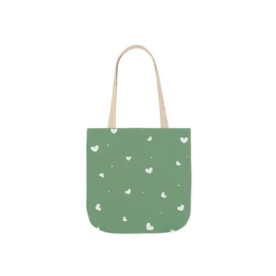 Discover Heart Pattern Canvas Tote Bag, Eco-Friendly Shopping Bag, Gift for Her, [...]