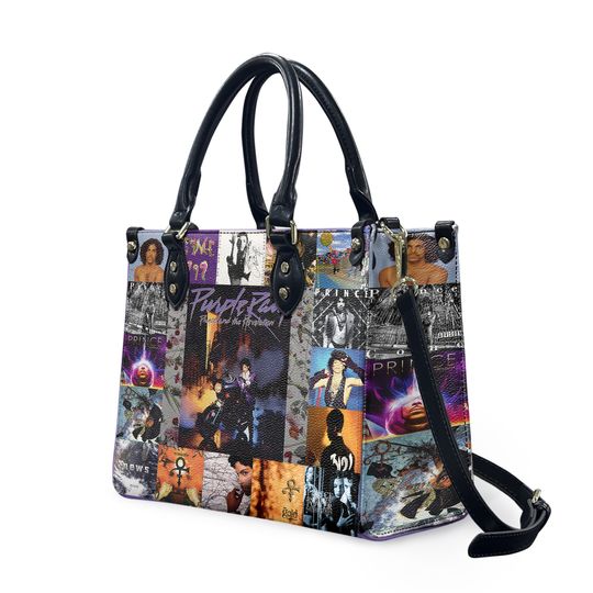 Prince Pur Rain Leather Bag, Prince Rogers Nelson Handbag
