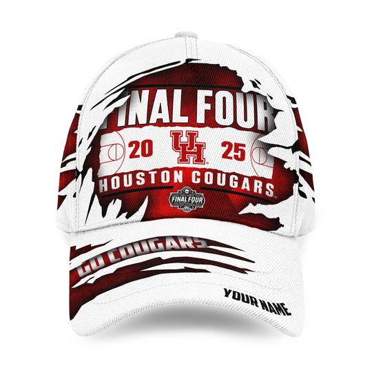 Personalized Houston Cougars Men’s Basketball Classic Cap-Best Gift For Fans1