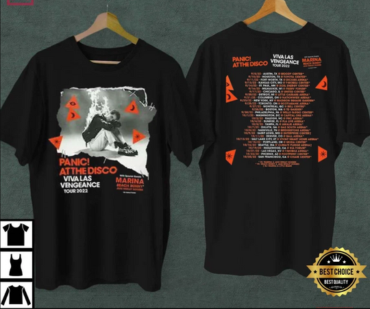 Panic At the Disco Viva Las Vengeance Tour T-shirt