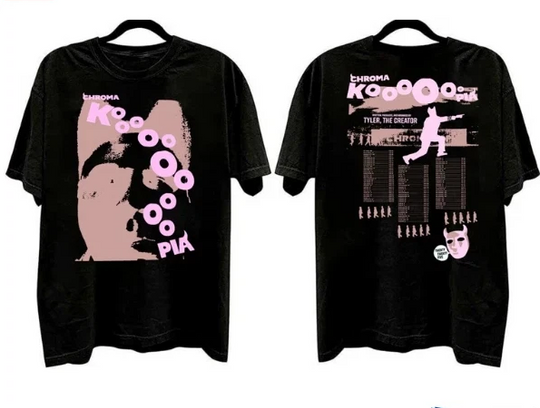 Apparel Chromakopia Tyler The Creator tour merch 2025 T-shirt