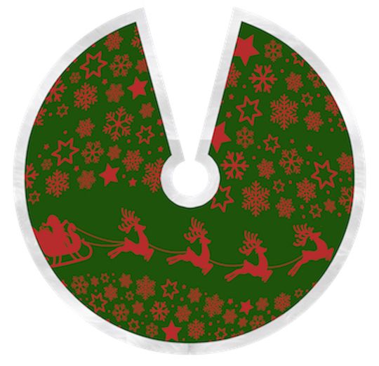 Discover Christmas Tree Skirt