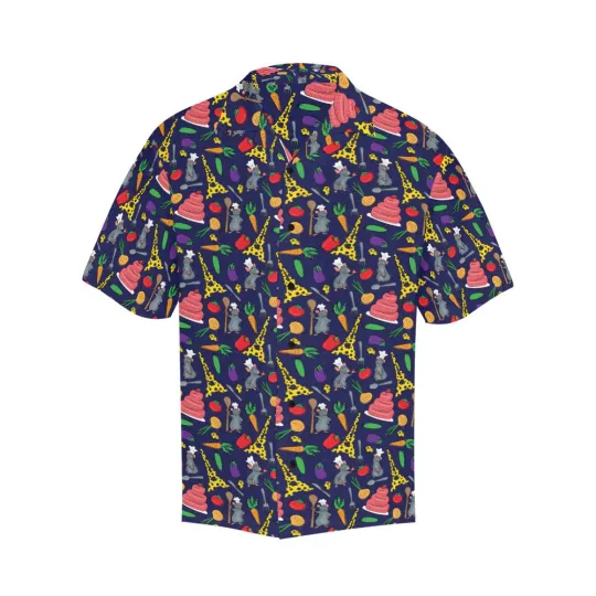 Discover Disney Ratatouille Favorite Chef Collage Hawaiian Shirt