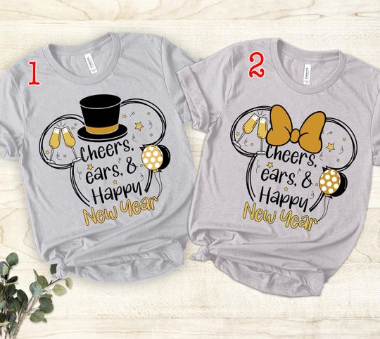Discover Disney New Year, Disney New Year Cheers Ears New Years, Disney New Year Glitter, Kids Disney Shirt, Disney Tank, Disney Matching Shirts
