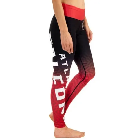 Discover FOCO football Atlanta Falcons Gradient Print Leggings Women's Small