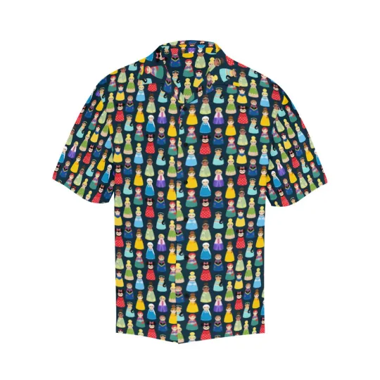 Discover Disney Princess Nesting Dolls Hawaiian Shirt