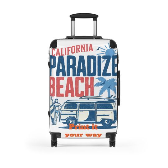 Discover Personalized Suitcase: Custom Name Travel Luggage - Carry On Spinner