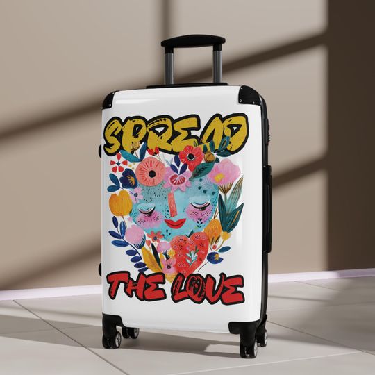 Discover Personalized Carry On Suitcase: Custom Hardshell Spinner Luggage