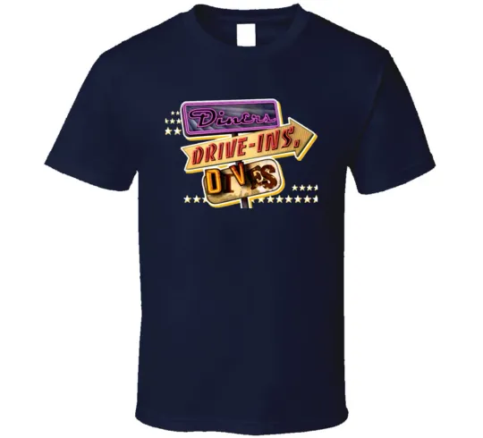 Discover New Diners Drive Ins Dives Food Network Guy Fieri T Shirt