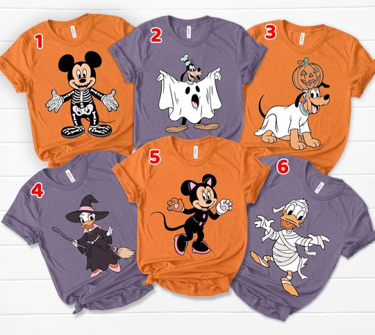 Discover Disney Halloween Shirt, Disney Shirt, Halloween Matching Shirts, Halloween Shirt, Disney Matching Shirts, Disney Trip Shirts, Disneyland Tee