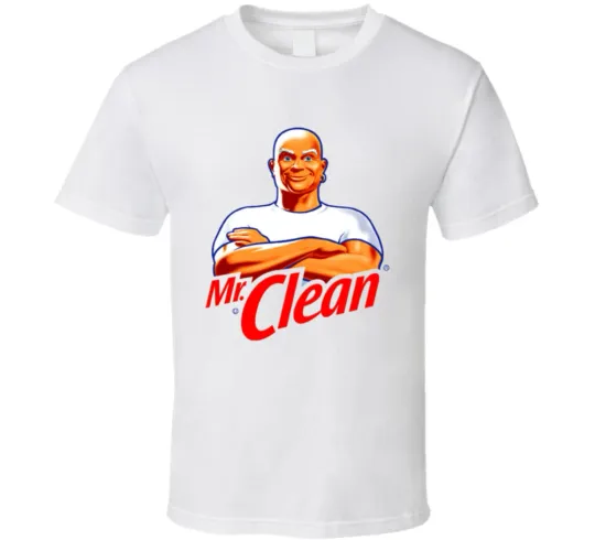 Discover Mr Clean Logo T-Shirt for Cleaning Enthusiasts