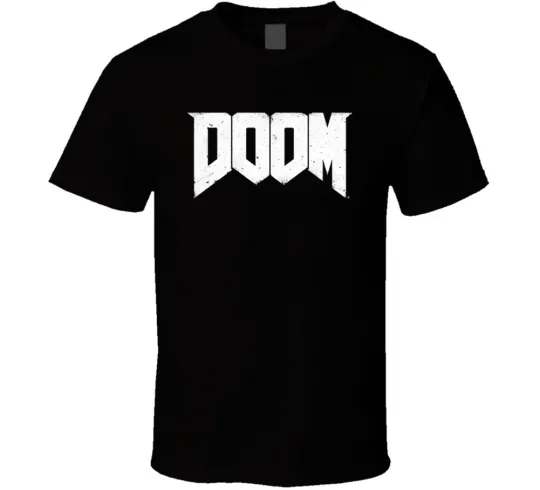 Discover Dooom Logo Gaming T-Shirt
