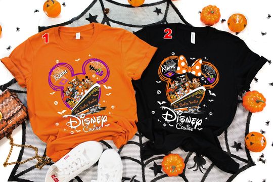 Discover Halloween Cruise 2025 Shirt, Halloween on the High Seas, Halloween Disney Cruise Family shirts, Halloween Cruise Squad, Shirt Spooky Cruise
