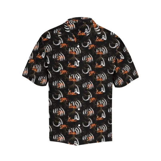 Discover Disney Lion King Scar Tropical Summer Black Hawaiian Shirt