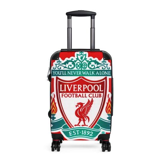 Discover Liverpool Football Club Suitcase: Travel Luggage for Football Fans